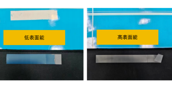不幹（gàn）膠標簽加工應用（yòng）技術——表麵能、耐水性影響