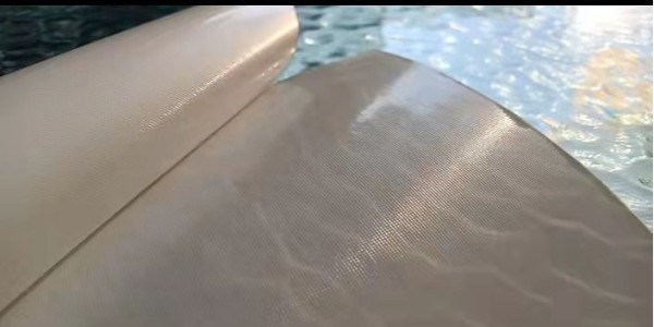 艾利型號為MZ0336A的UL認證PET材料是一款網紋的不幹膠？